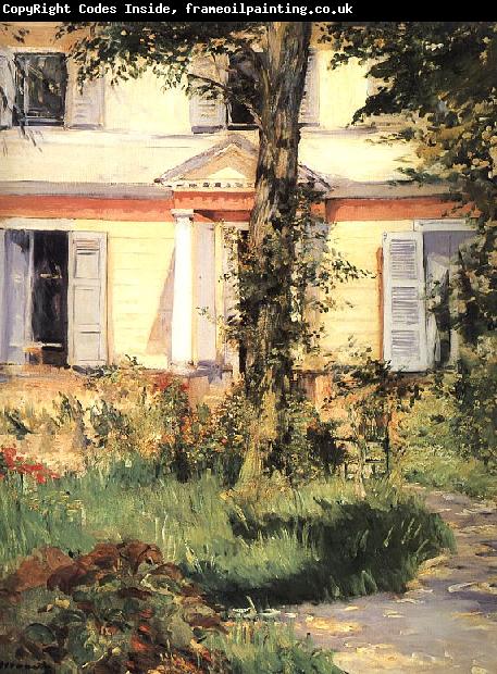 Edouard Manet The House at Rueil
